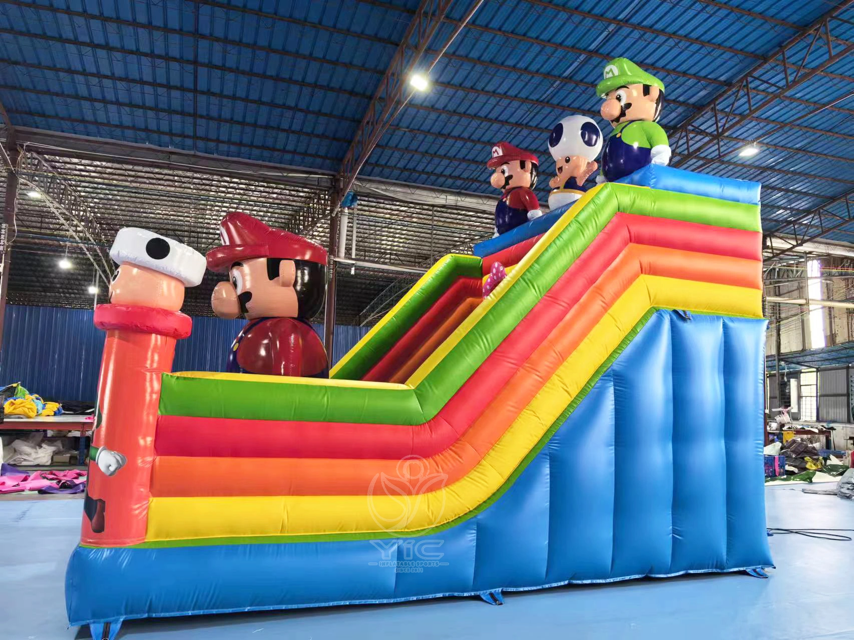 Super mario theme bounce house product photo 4