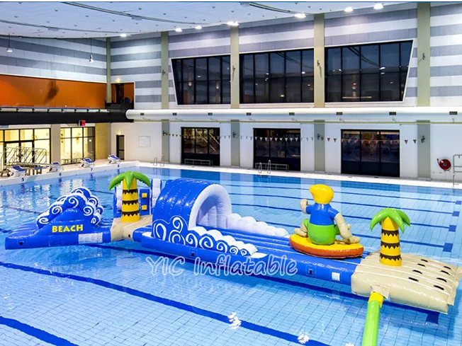 Inflatable obstacle course in water product photo 3