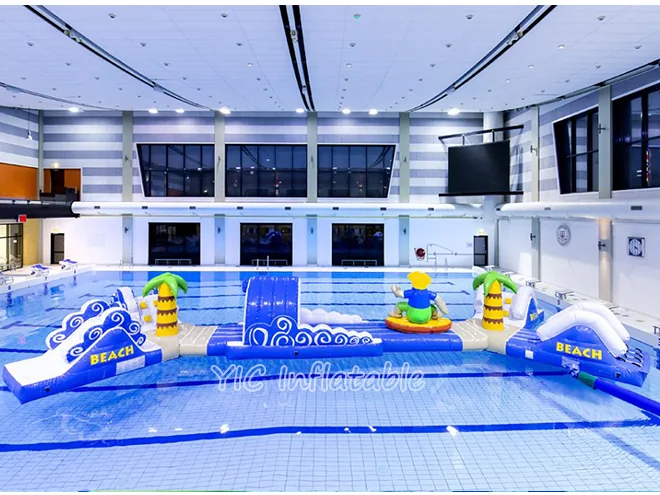 Pool inflatable obstacle course product photo 2