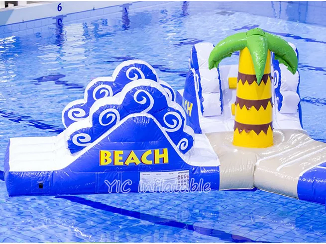 Pool inflatable obstacle course product photo 5