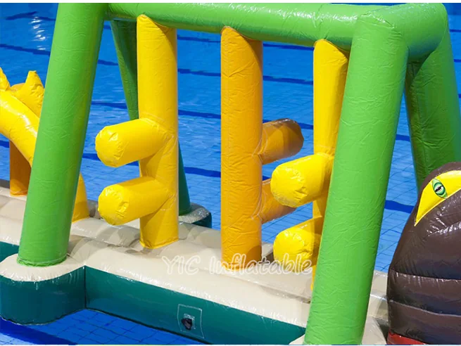 Swimming pool inflatable obstacle course product photo 5