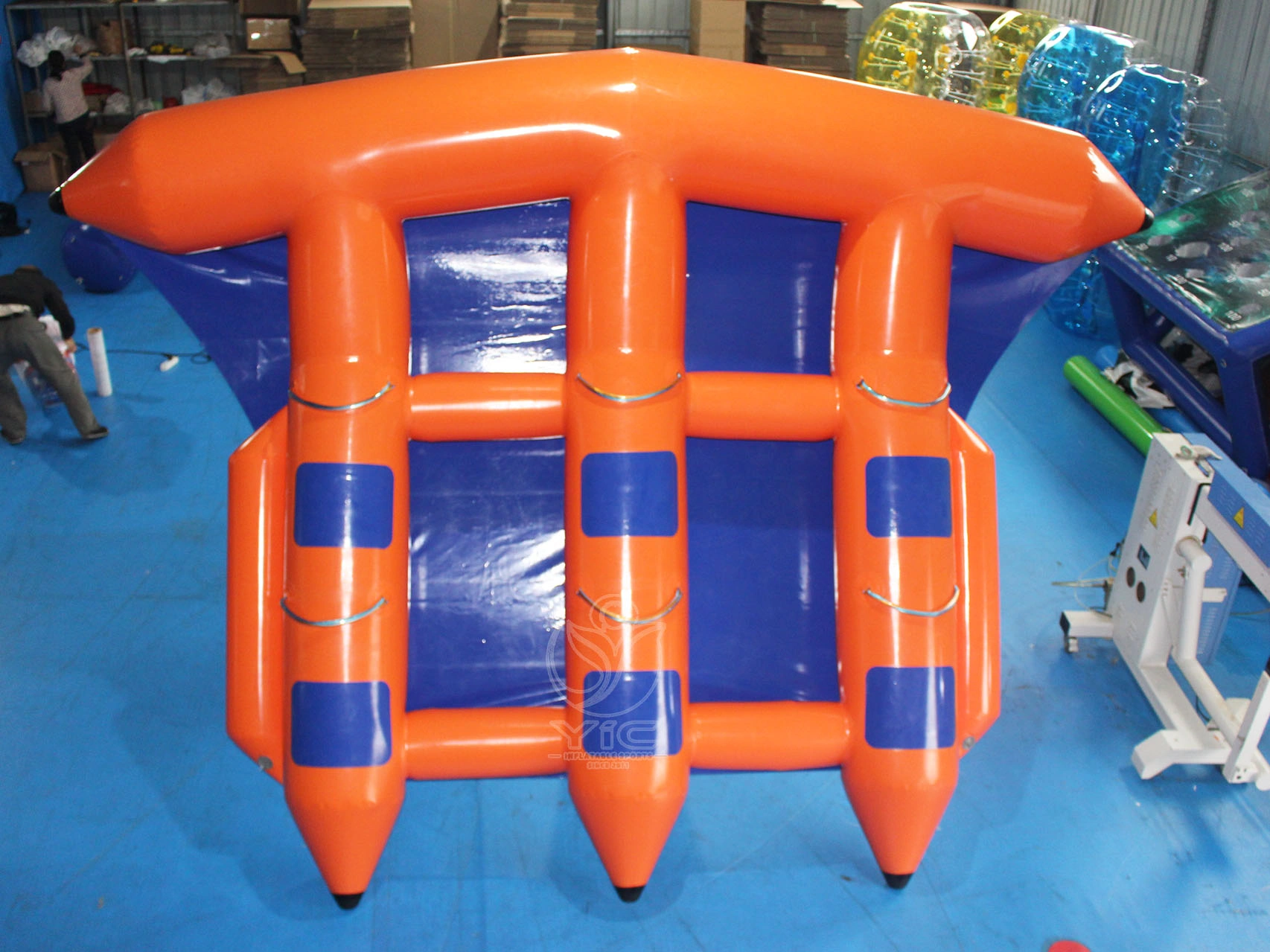 Inflatable flying fish boat, a commercial inflatable flying fish boat by YIC Inflatable Sports
