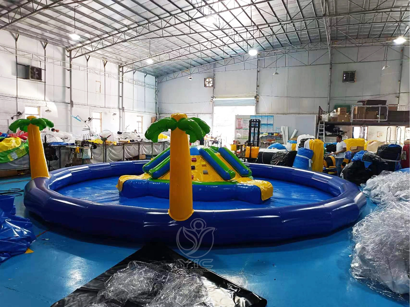 Floating island inflatable water park product photo 3