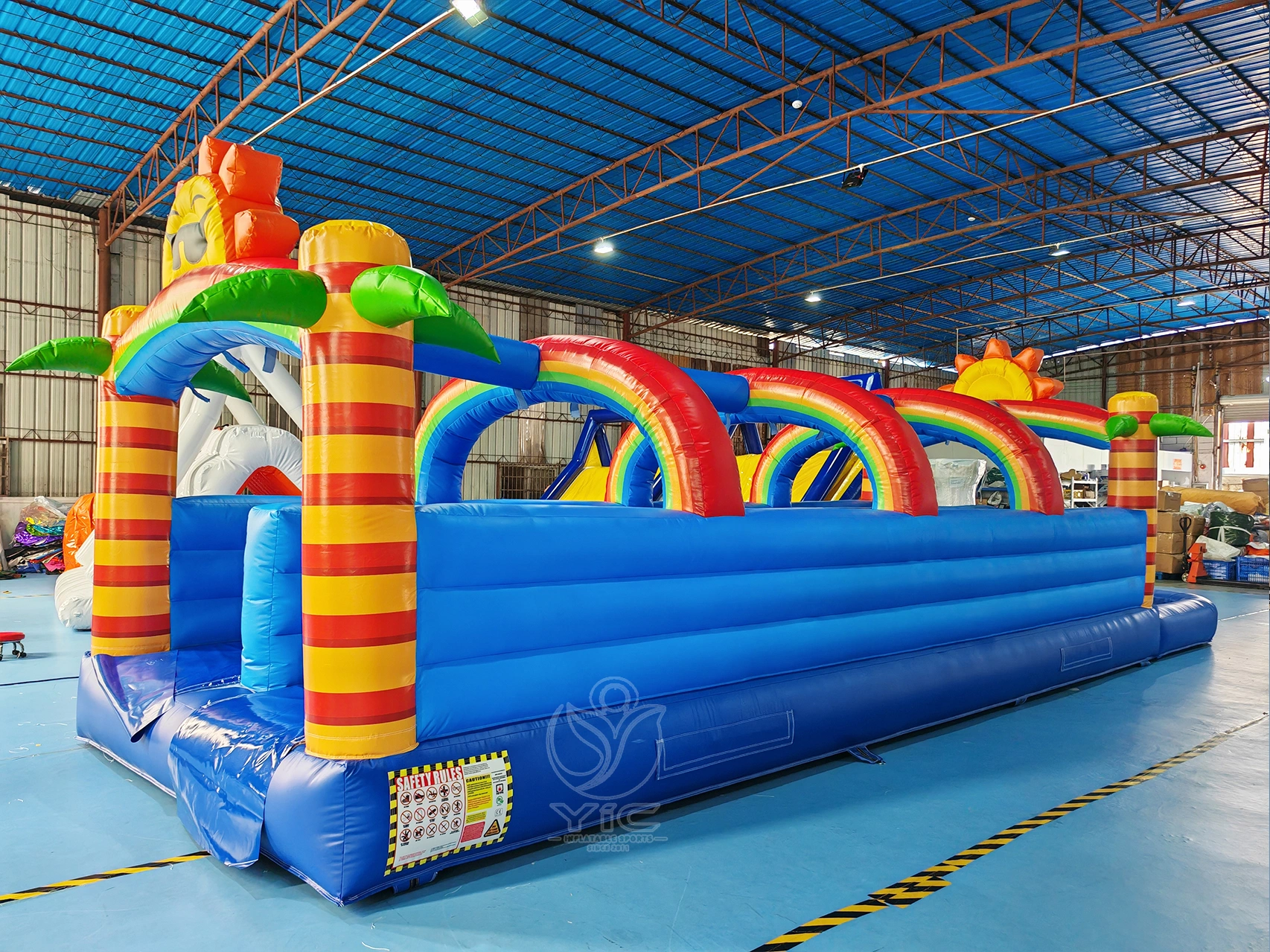Castle water slide inflatable product photo 4