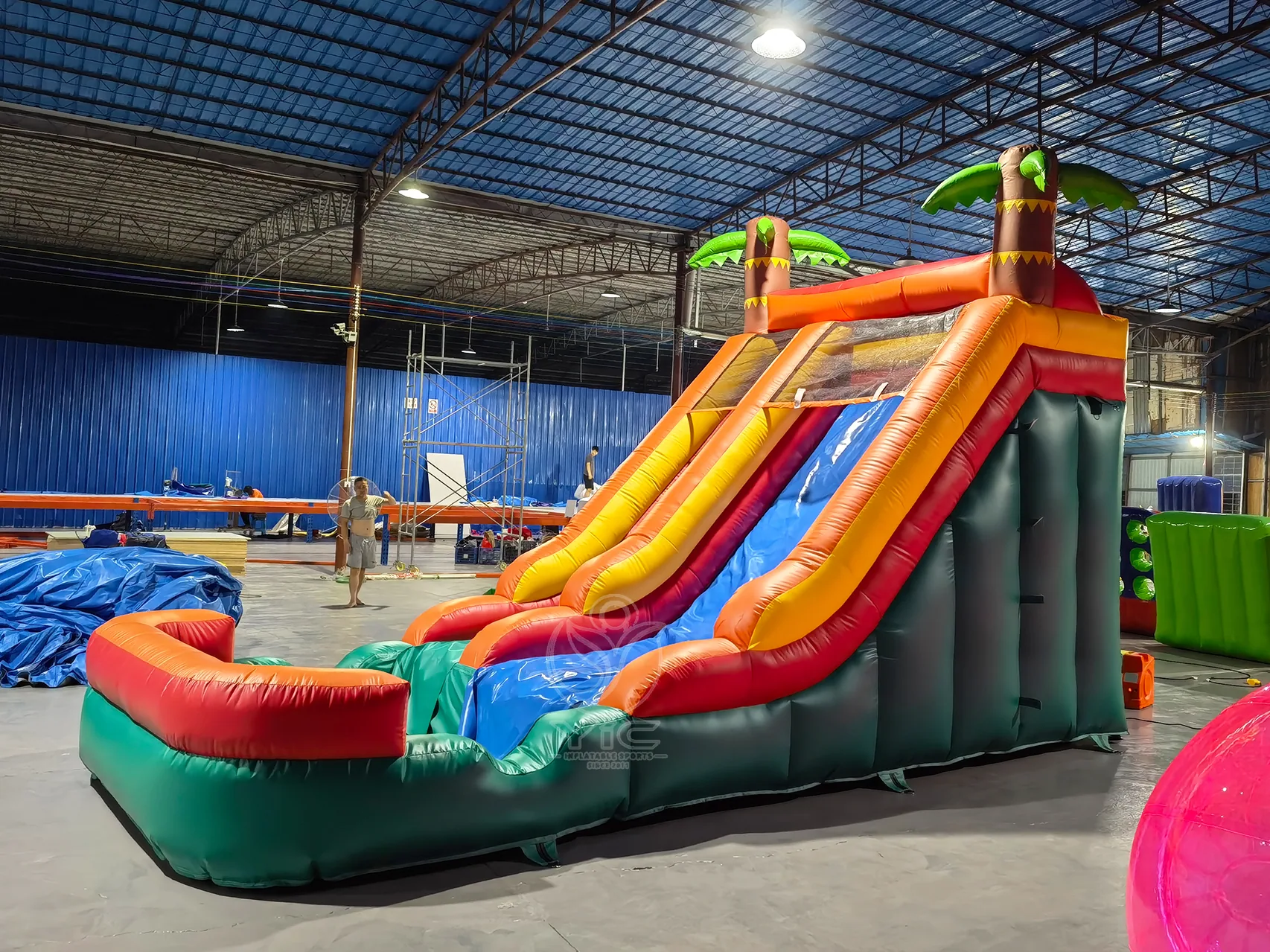 Wet dry water slide product photo 2