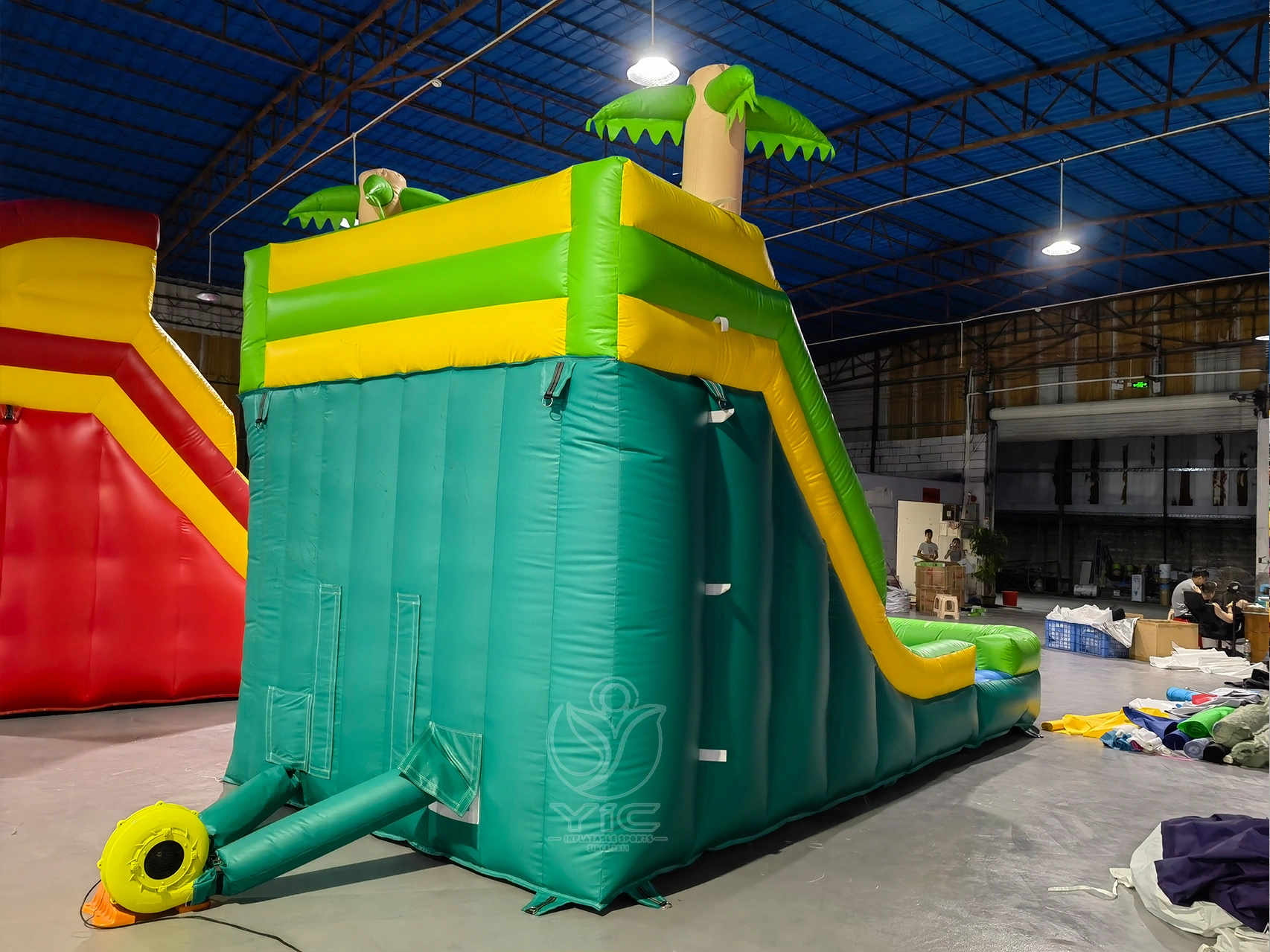 Inflatable water slide tropical product photo 4