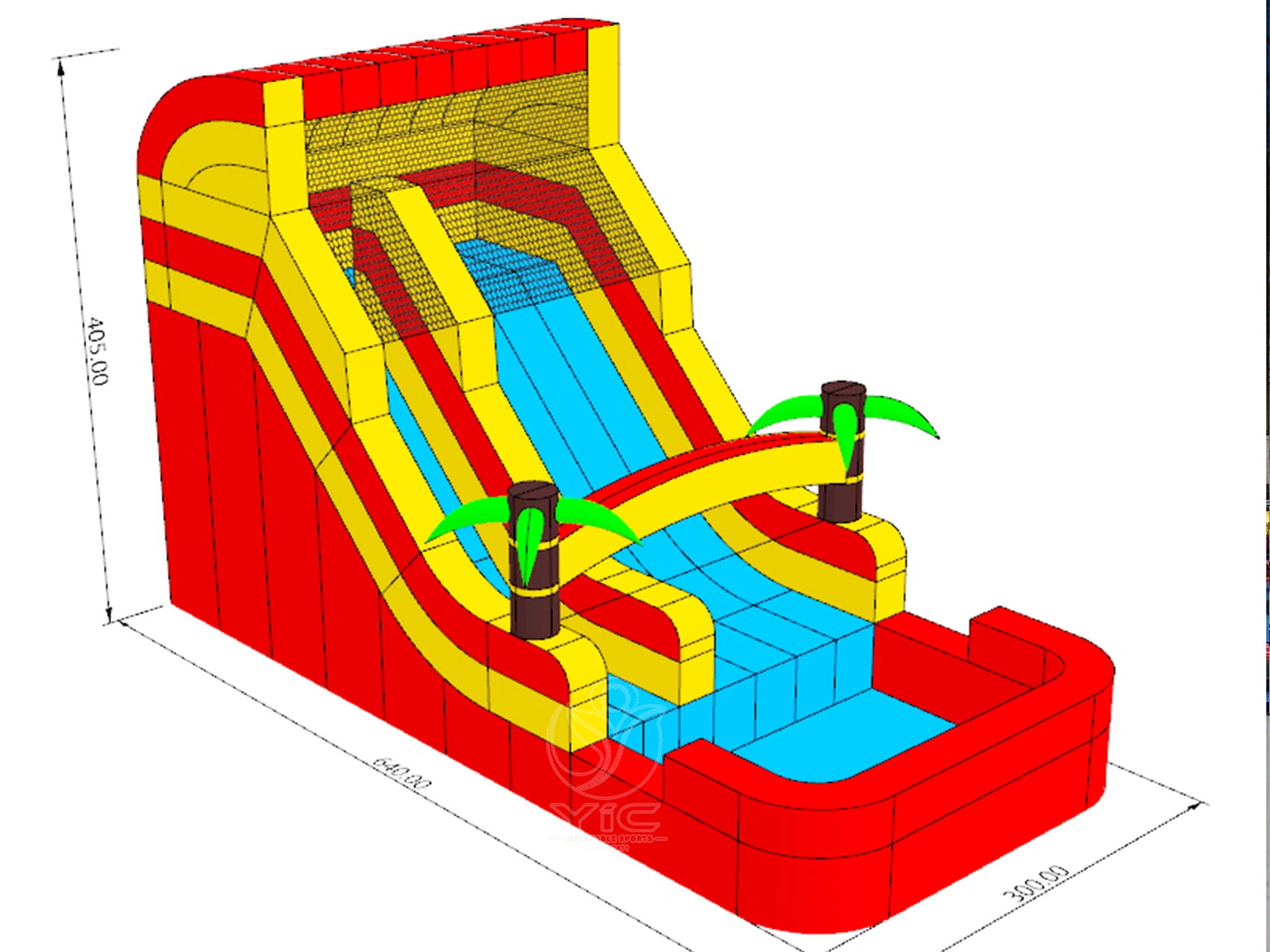 Blow up water slide for sale product photo 5