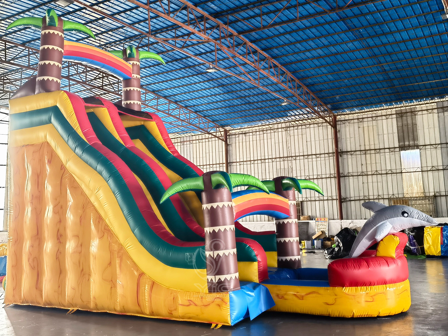 Dolphin water slide product photo 2