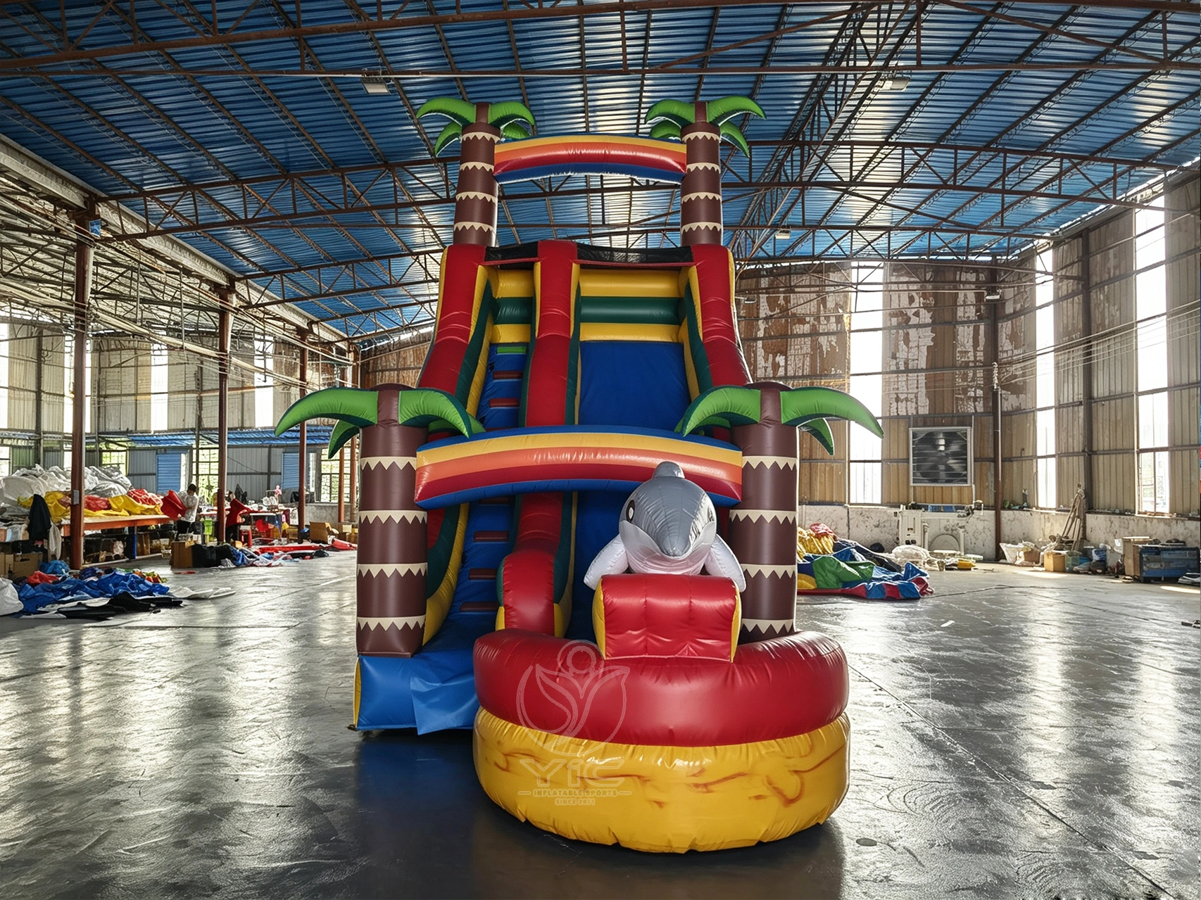 Dolphin water slide product photo 3