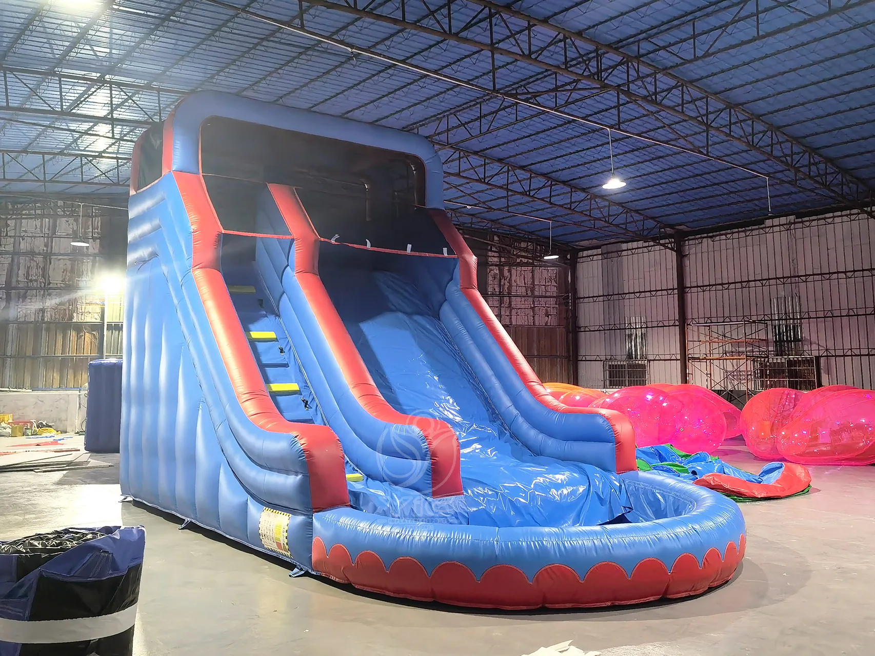 Summer inflatable water slides, a commercial summer inflatable water slides by YIC Inflatable Sports