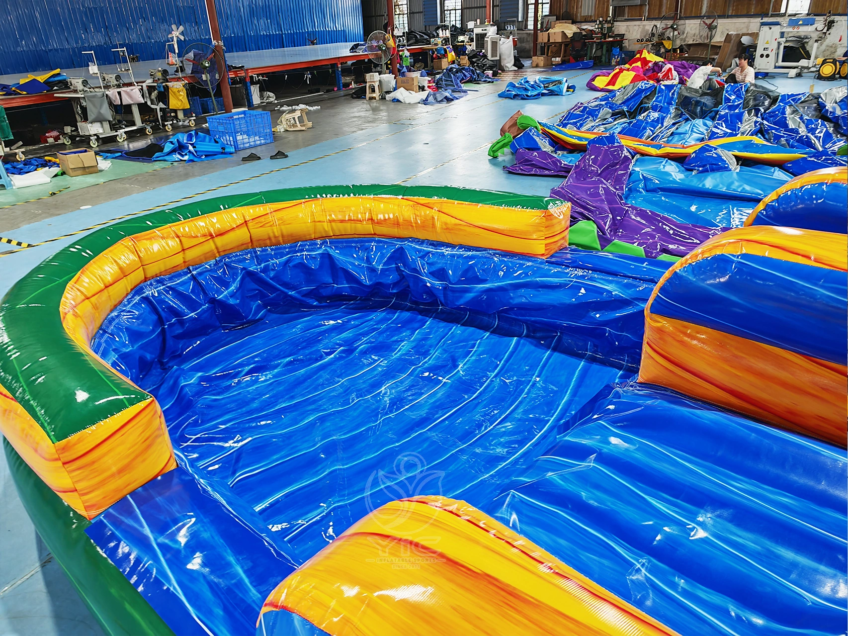 Tropical splash water slide product photo 5