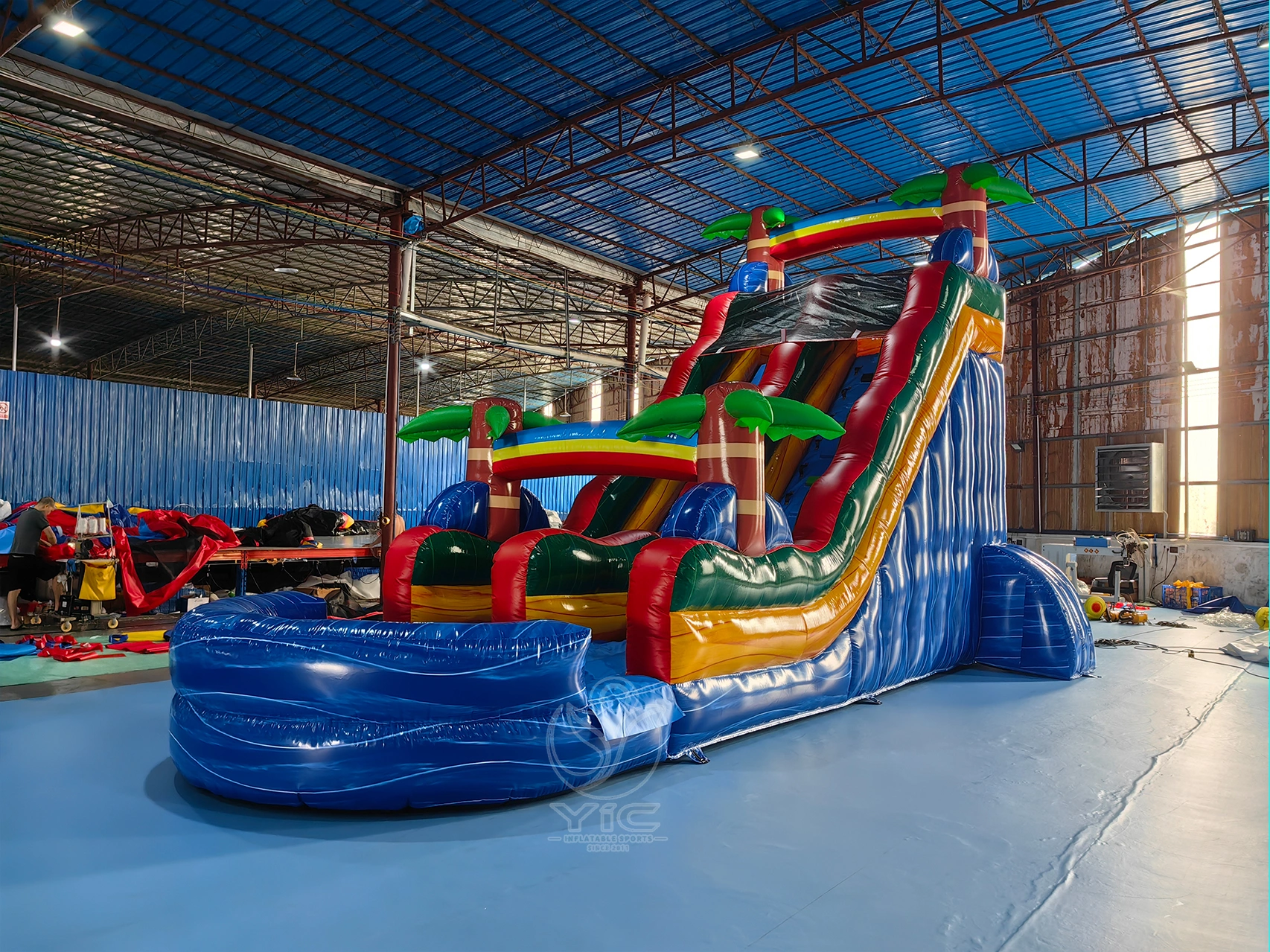 Tropical water slide rental product photo 2