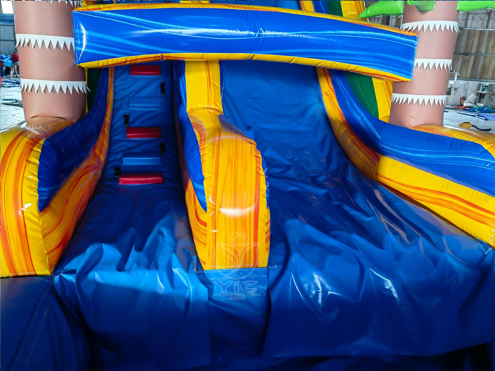 Palm tree water slide product photo 5