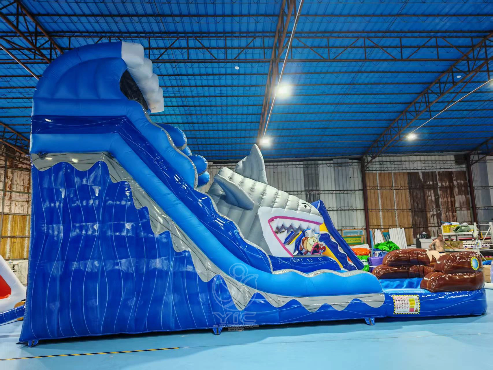 Shark water slide product photo 3