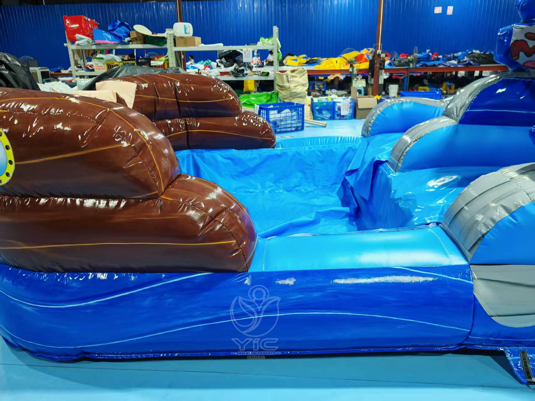 Shark water slide product photo 5