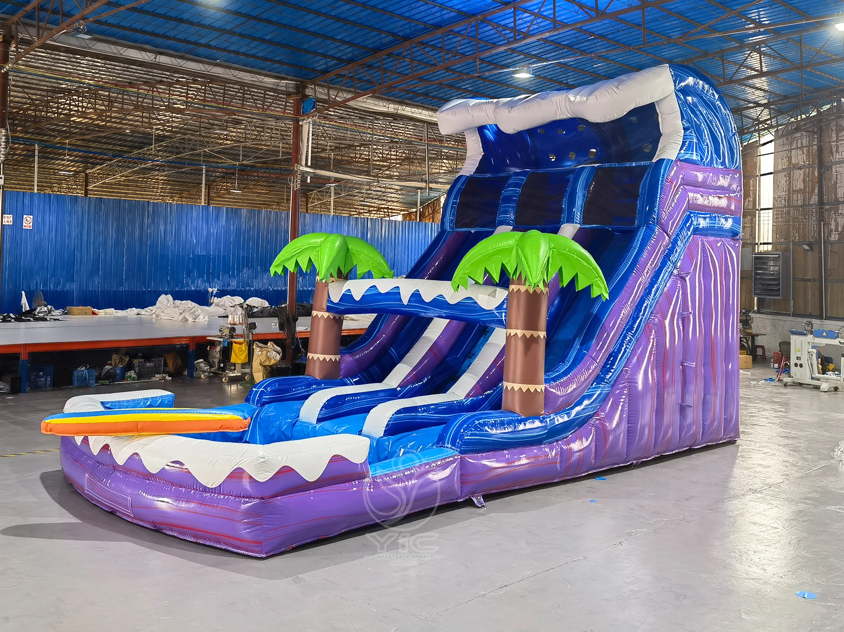 Backyard inflatable water slide, a commercial backyard inflatable water slide by YIC Inflatable Sports