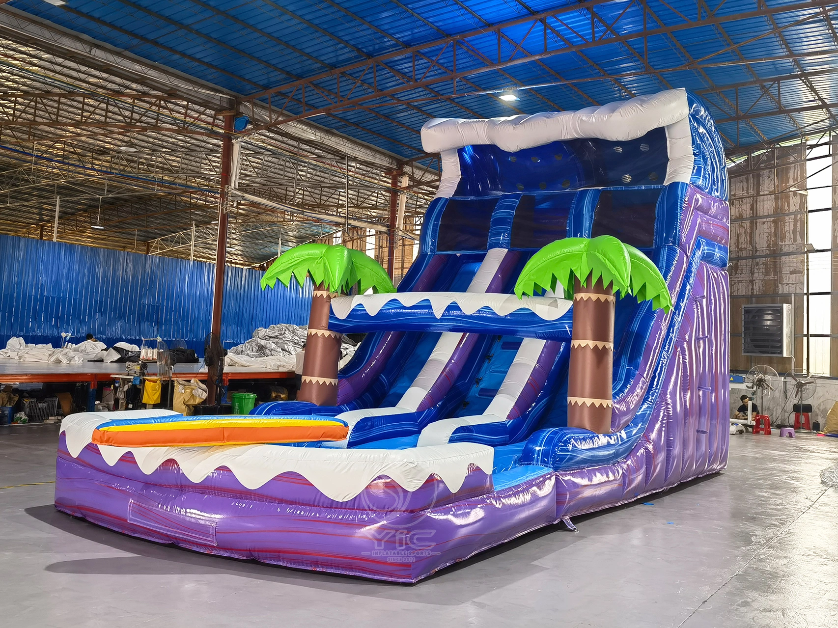 Backyard inflatable water slide product photo 2
