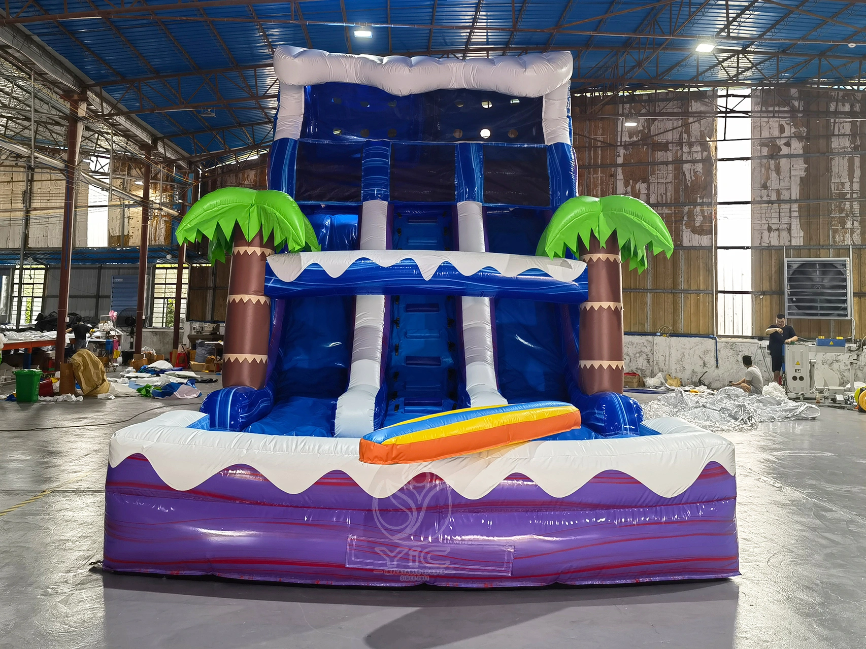 Backyard inflatable water slide product photo 3