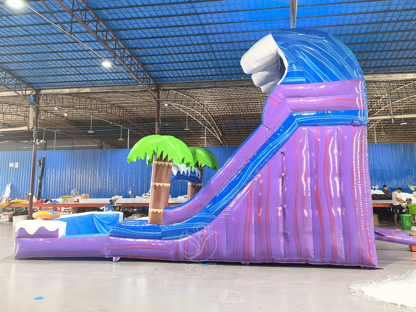 Backyard inflatable water slide product photo 4