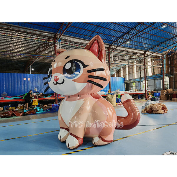 Inflatable halloween cat