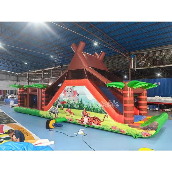 Bouncy Obstacle Course