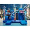 inflatable bounce house with slide