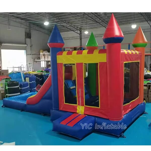 inflatable bouncy water slide