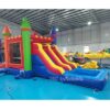 inflatable bouncy water slide