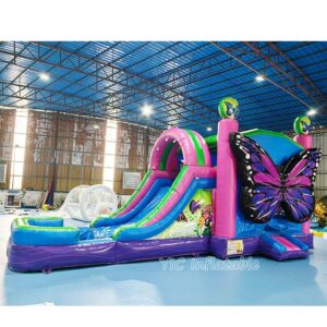 Bounce House with Water Slide