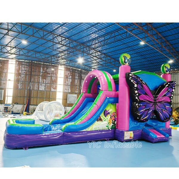 Bounce House with Water Slide