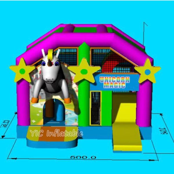 Unicorn Bouncy Castle