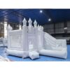 white bounce house