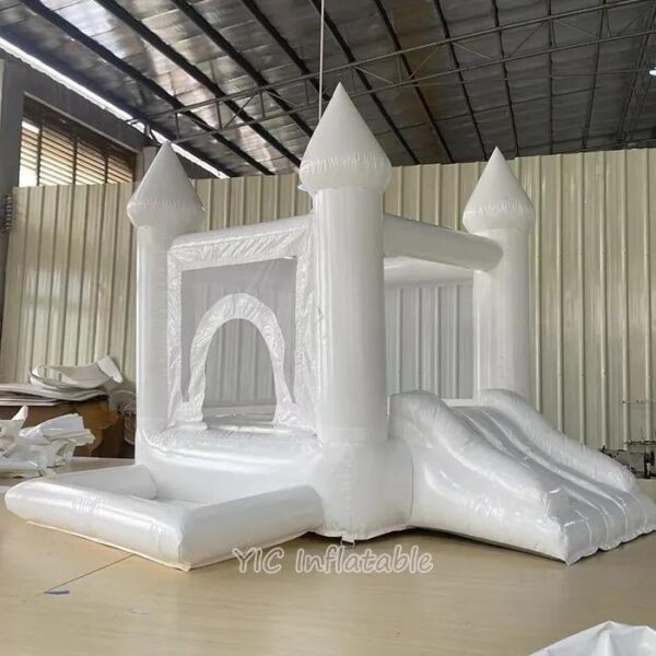 White Bounce Houses