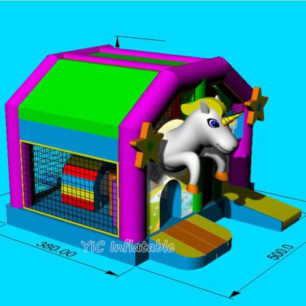 Unicorn Bouncy Castle