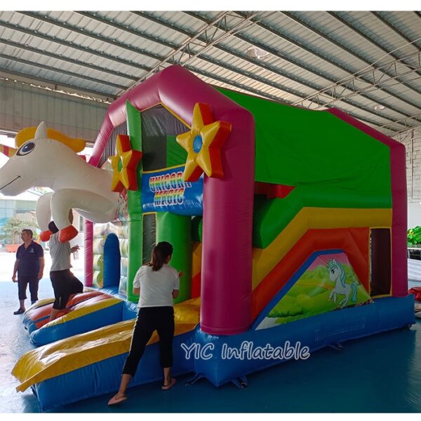 Unicorn Bouncy Castle