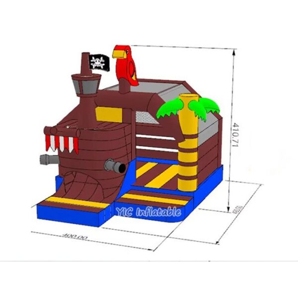 Inflatable Pirate Ship