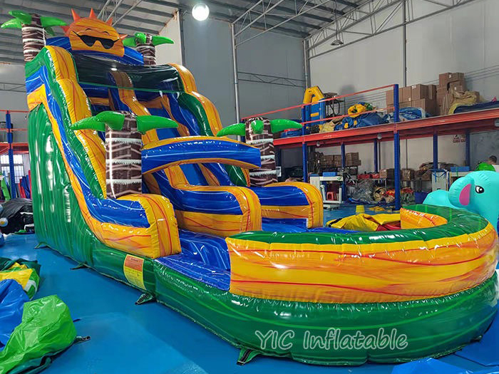 Commercial Big Water Slides Inflatable Heavy Duty Bouncer Combo Giant House for Adults Carnival High ROI