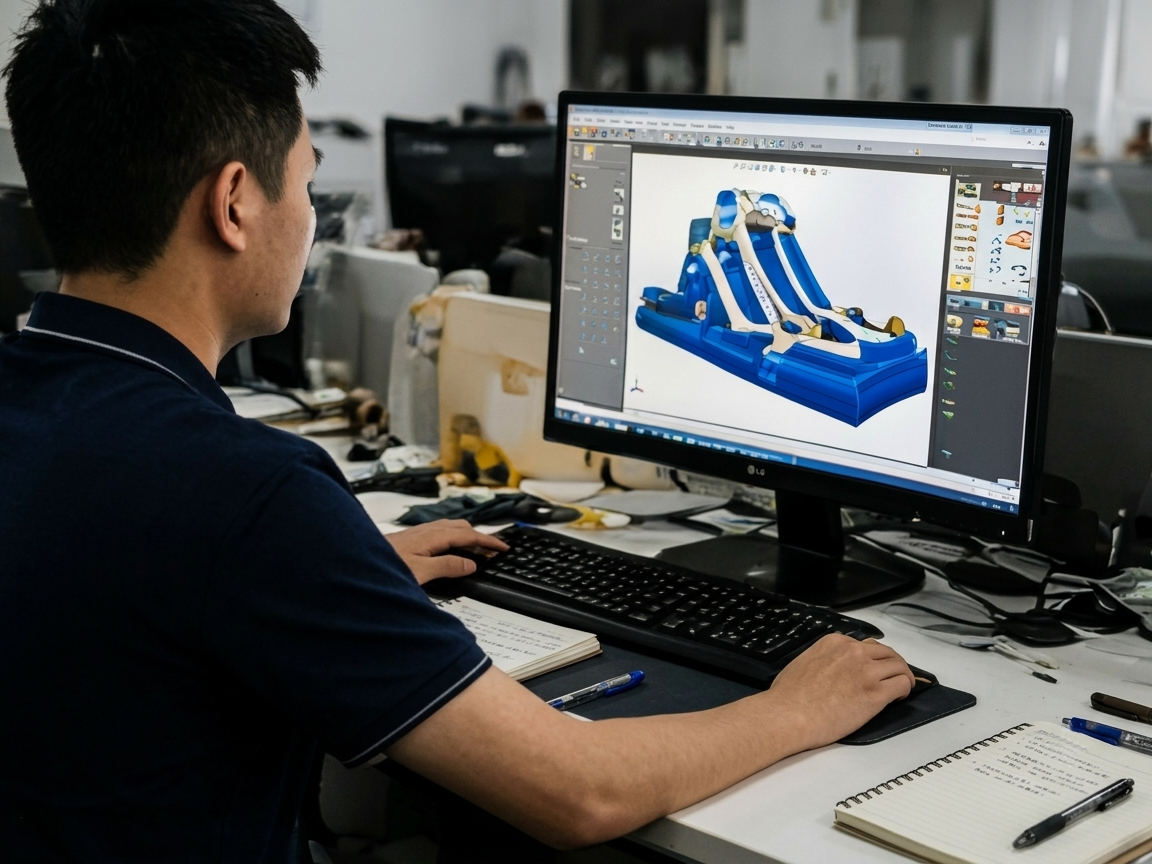 commercial inflatable product from YIC factory