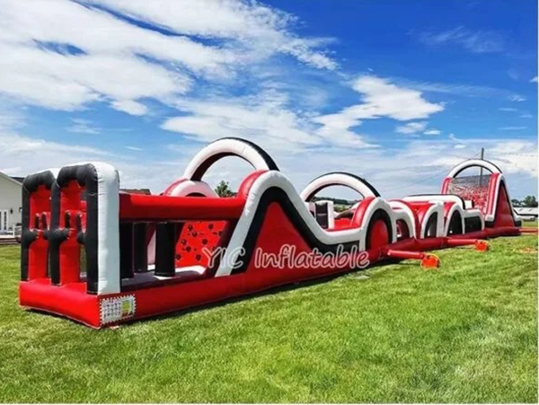 commercial Inflatable obstacle course manufacturer by YIC factory