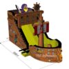 Inflatable Pirate Ship