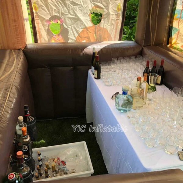 Inflatable Tiki Bar
