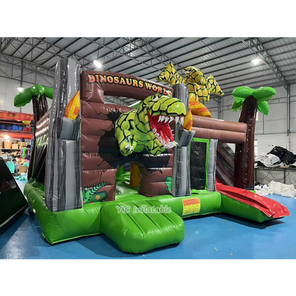 dinosaur inflatable bouncy house