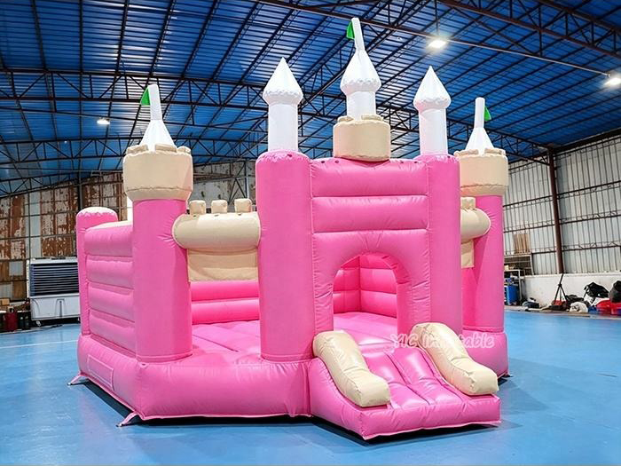 UK Commercial Pink Bounce House Princess Modern Inflatable Jumper commercial rental Business