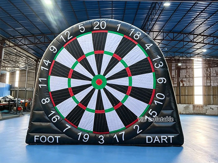 Inflatable Soccer Goal Dart Board in Brazil for carnival events and commercial amusement activities