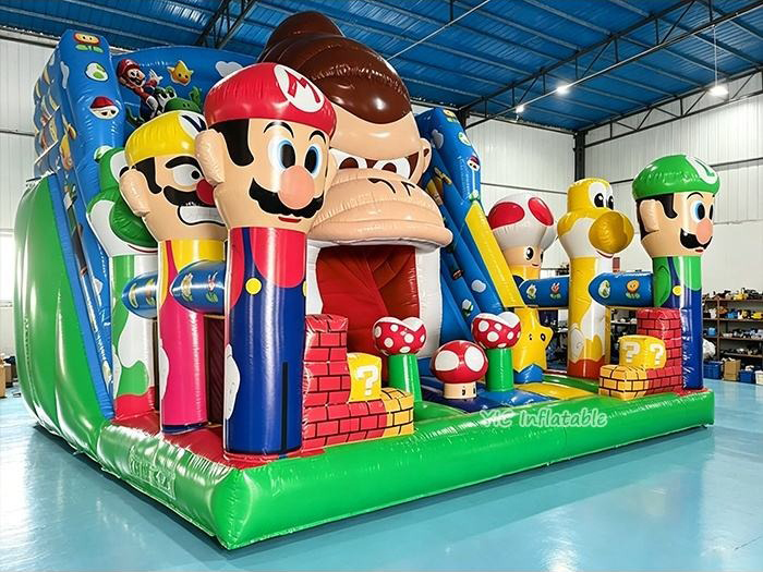Inflatable playgound bounce house in UAE for luxury kids events and commercial rental entertainment business
