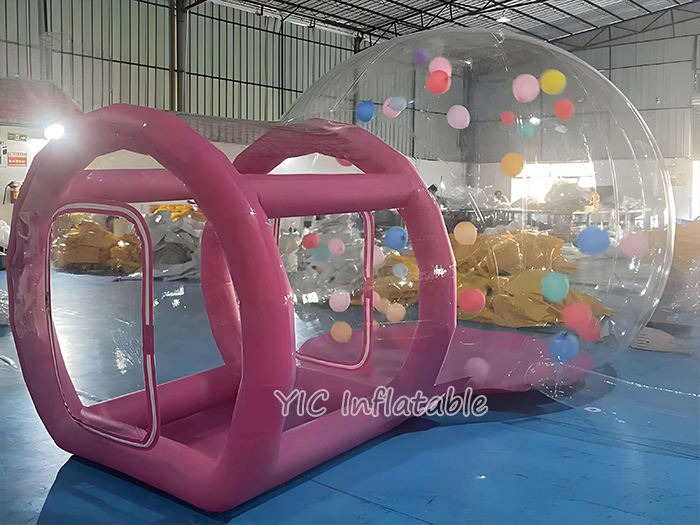 Inflatable bubble dome tent in USA for outdoor events weddings exhibitions and commercial event structures