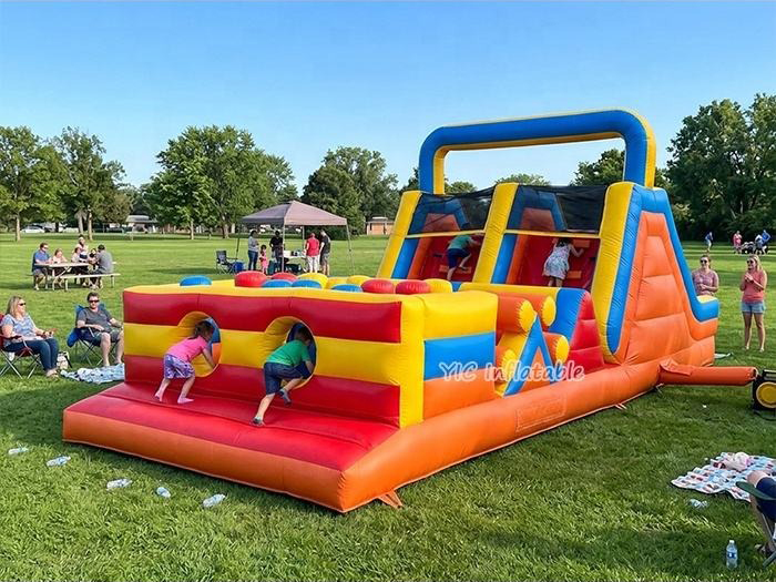 commercial Inflatable obstacle course in Germany for sports competitions training and team building events
