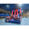 commercial Safety entrance and climbing area of superhero theme heavy duty inflatable slide by YIC factory